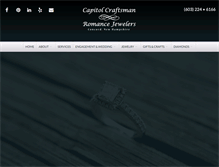 Tablet Screenshot of capitolcraftsman.com